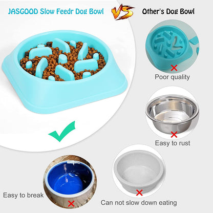 Eco-Friendly Slow Feed Dog Bowl 