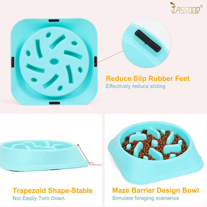 Eco-Friendly Slow Feed Dog Bowl 