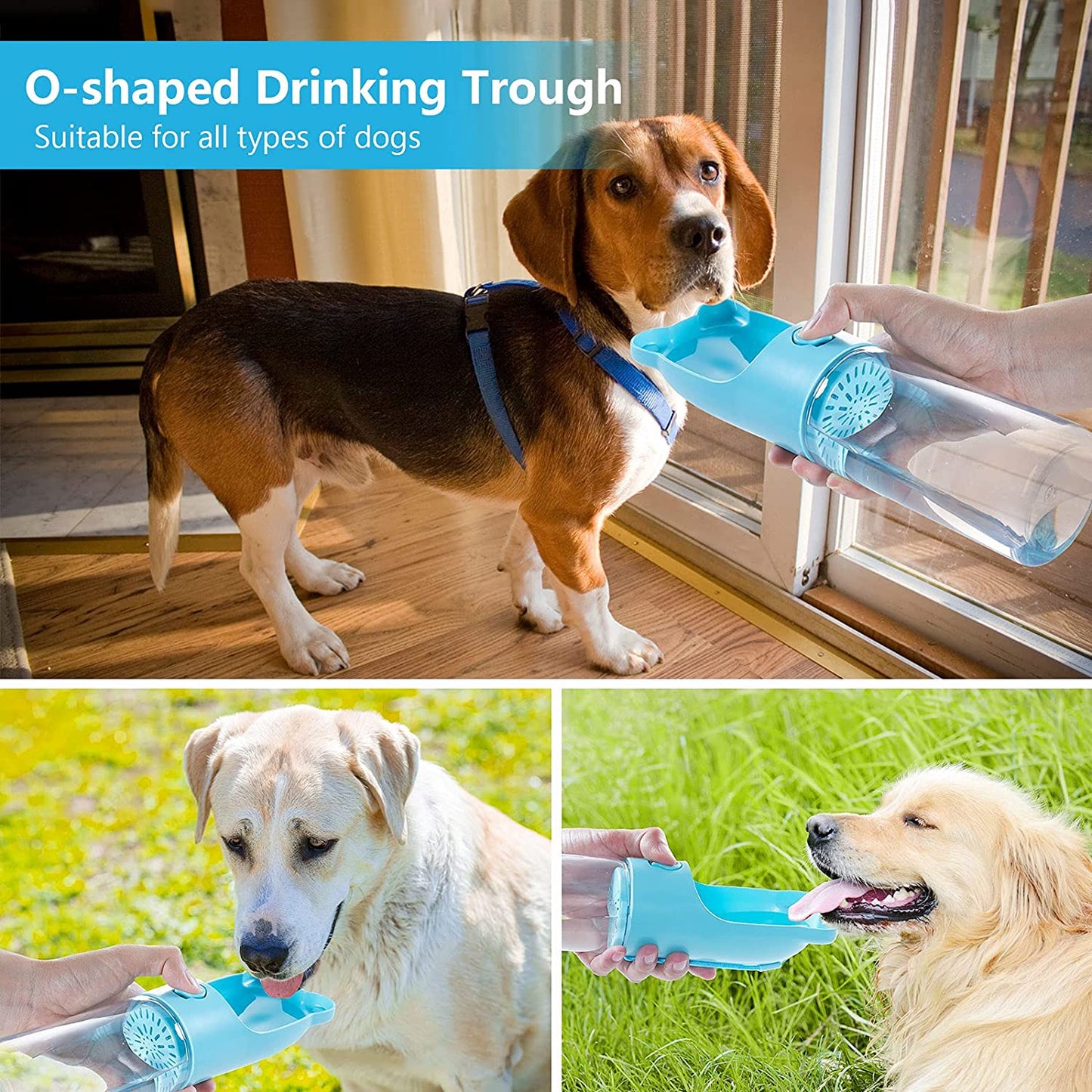 Dog Water Bottle Portable 